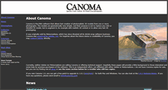 Desktop Screenshot of canoma.com